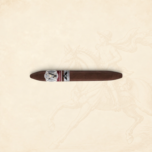 Arcadia Cigars AVO Syncro 10th Anniversary box-pressed Diademas Finas cigar with an Ecuadorian wrapper