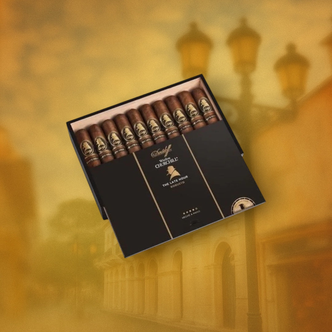 Davidoff Winston Churchill The Late Hour Robusto Cabinet of 20