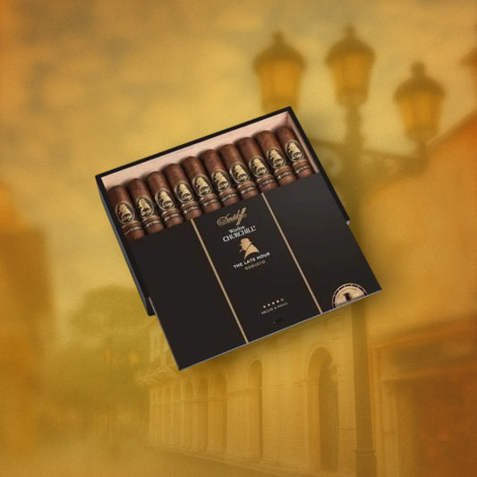 Davidoff Winston Churchill The Late Hour Robusto Cabinet of 20