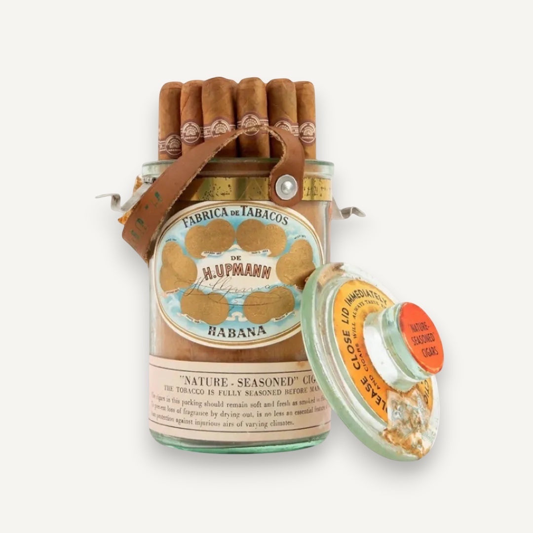 H. Upmann Crystales Jar – A Rare Pre-Castro Collectible