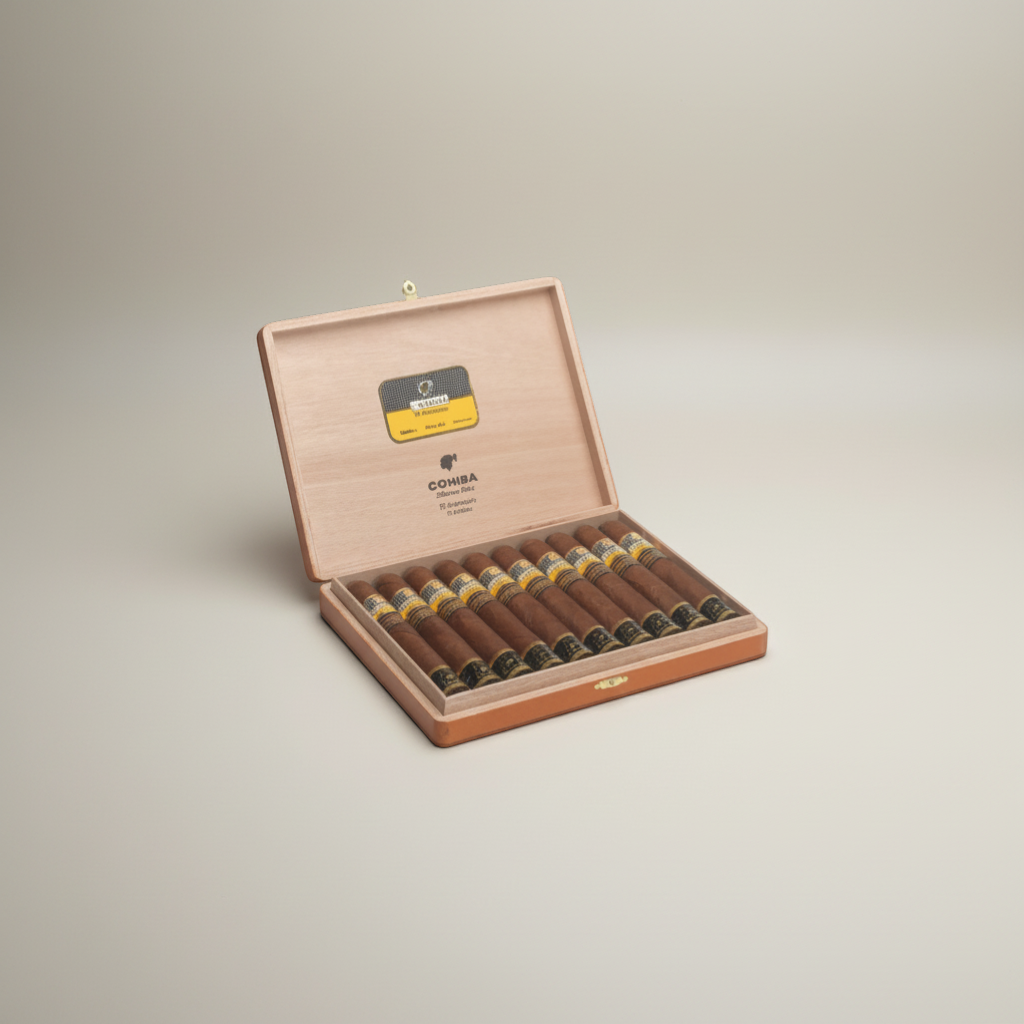 Arcadia Cigars Cohiba 55 Aniversario Limited Edition 2021 box of 10 cigars. Cuban tobacco, Victoria format, 57 ring gauge.
