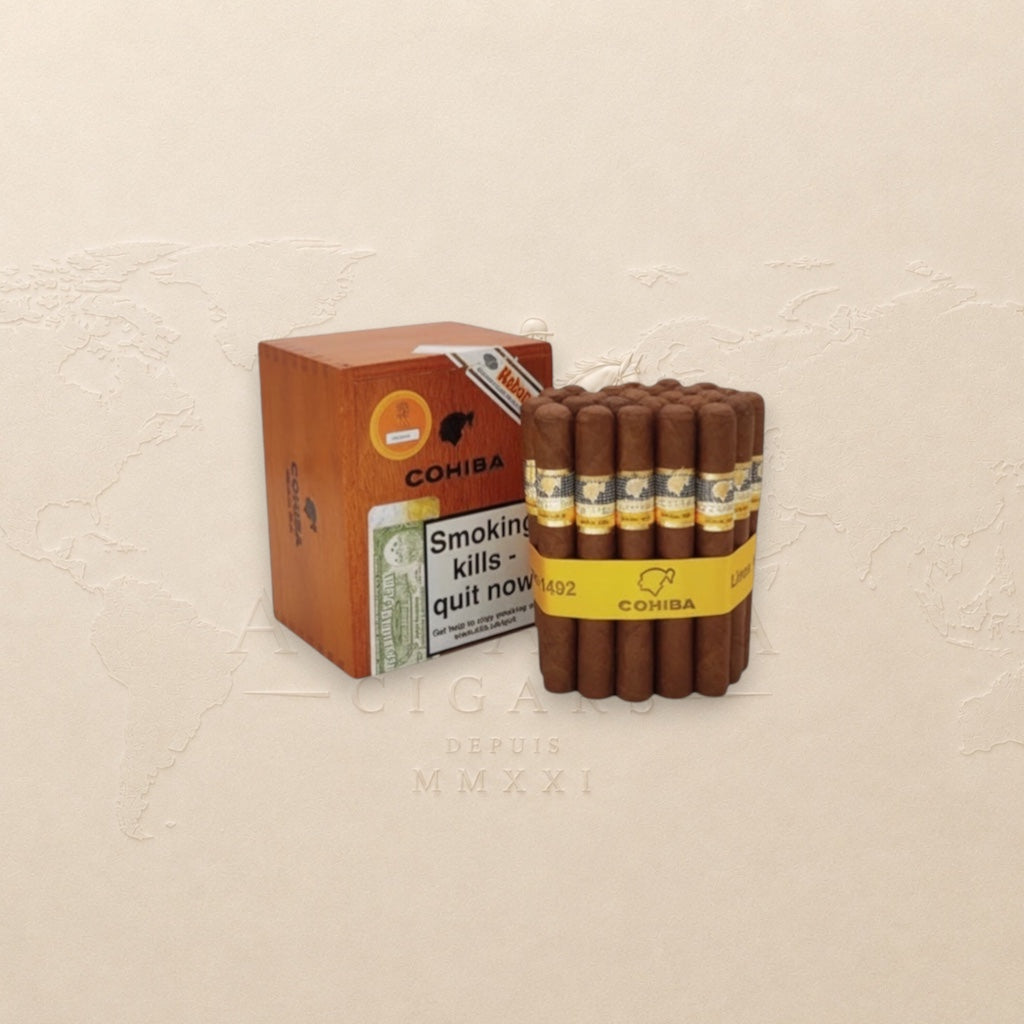 Arcadia Cigars Cohiba Siglo II cigars in a wooden box. Medium-bodied Cuban cigars with a classic format.