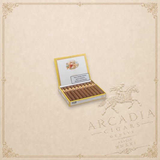 Arcadia Cigars La Gloria Cubana Turquinos 2018 box of premium Cuban cigars in a Geniales vitola