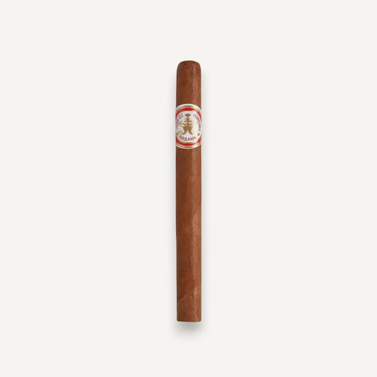 Arcadia Cigars Hoyo de Monterrey Double Coronas Cuban cigar, light to medium strength, 7.6" long.