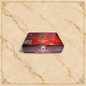Arcadia Cigars Arturo Fuente OpusX Robusto cigar box in a polished dark wood finish with gold branding details.