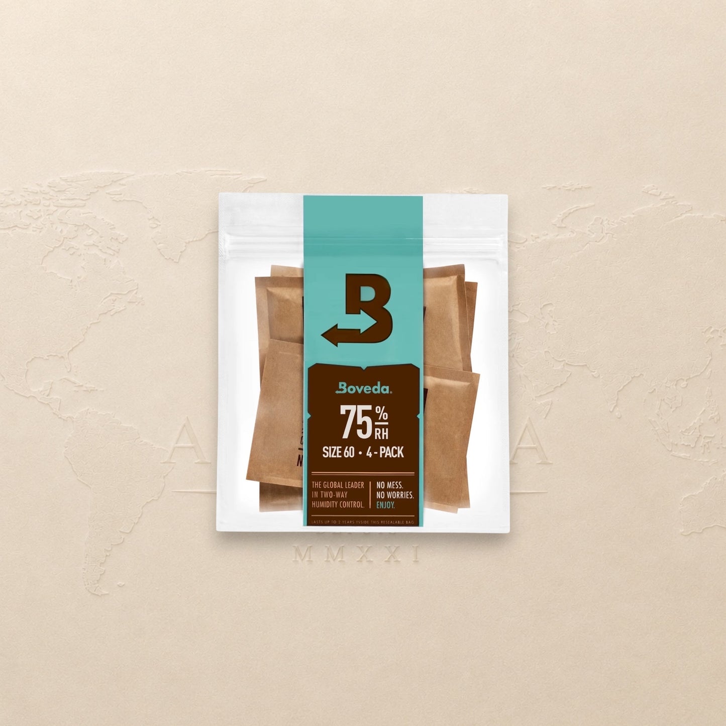 Boveda Size 60 For Most Humidors 65 RH 4 Pack