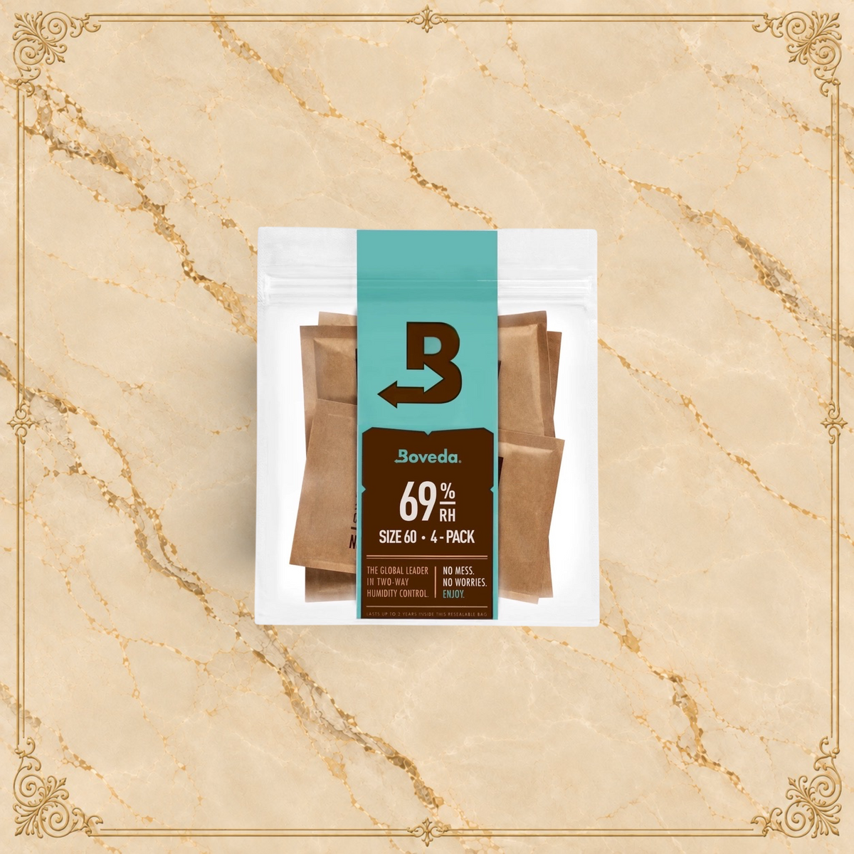 Boveda Size 60 For Most Humidors Pack of 4