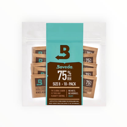 Boveda Size 8 For Travel - Small Humidors 75 RH