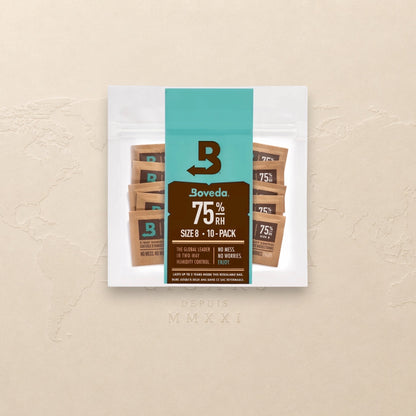 Boveda Size 8 For Travel - Small Humidors 75 RH
