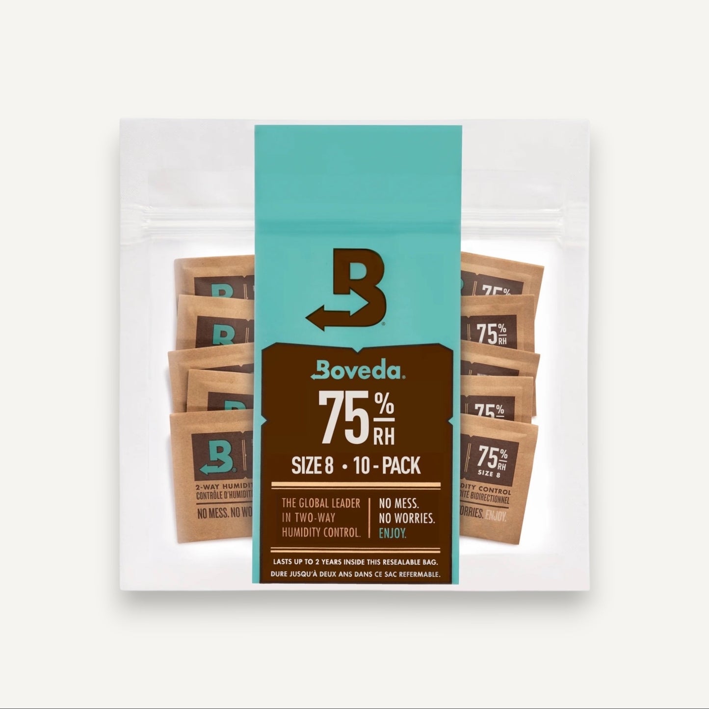 Boveda Size 8 For Travel - Small Humidors 75 RH