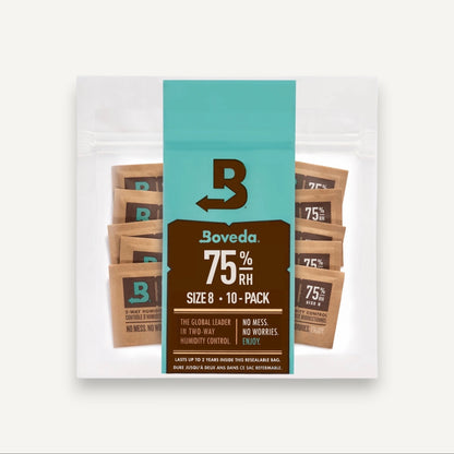Boveda Size 8 For Travel - Small Humidors 75 RH