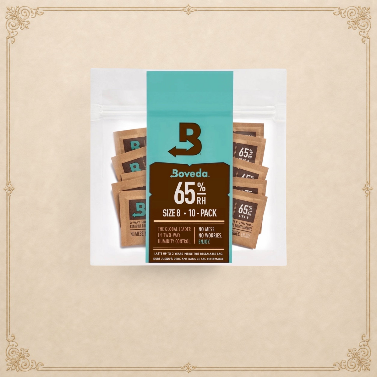 Boveda Size 8 For Travel - Small Humidors B65 RH