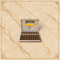Arcadia Cigars box of ten Cohiba Ambar cigars with signature yellow and black bands in a wooden presentation case