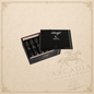 Arcadia Cigars Davidoff Escurio Robusto cigar box containing black metal tubes on a neutral background