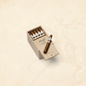 Arcadia Cigars Davidoff Signature 6000 Vintage cigars in a wooden box with white labels on a textured beige background.