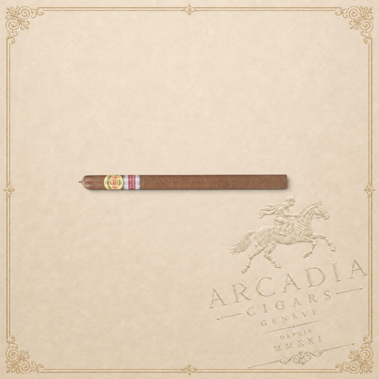 Arcadia Cigars Diplomáticos Grandes Edición Regional Alemania 2021 Cuban cigar in a Prominentes double corona format.