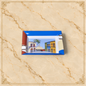Elle Blue Casa Cubana – Porcelain Ashtray