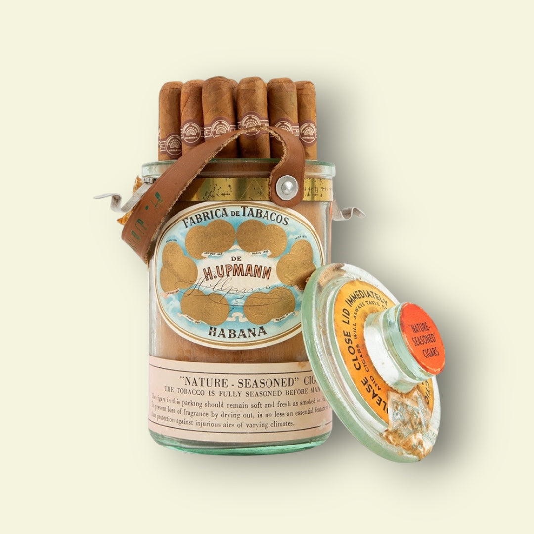 H. Upmann Crystales Jar – A Rare Pre-Castro Collectible