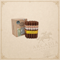 Arcadia Cigars Hoyo De Monterrey Epicure No. 1 cabinet of premium Cuban Corona Gorda cigars with branded bands