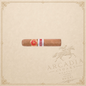 Arcadia Cigars Juan Lopez Chiado 1864-2014 cigar with red and gold bands, a limited edition Portugal regional release.