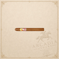 Arcadia Cigars La Gloria Cubana Triunfos 2010 Suiza petit robusto cigar with detailed band on a textured background