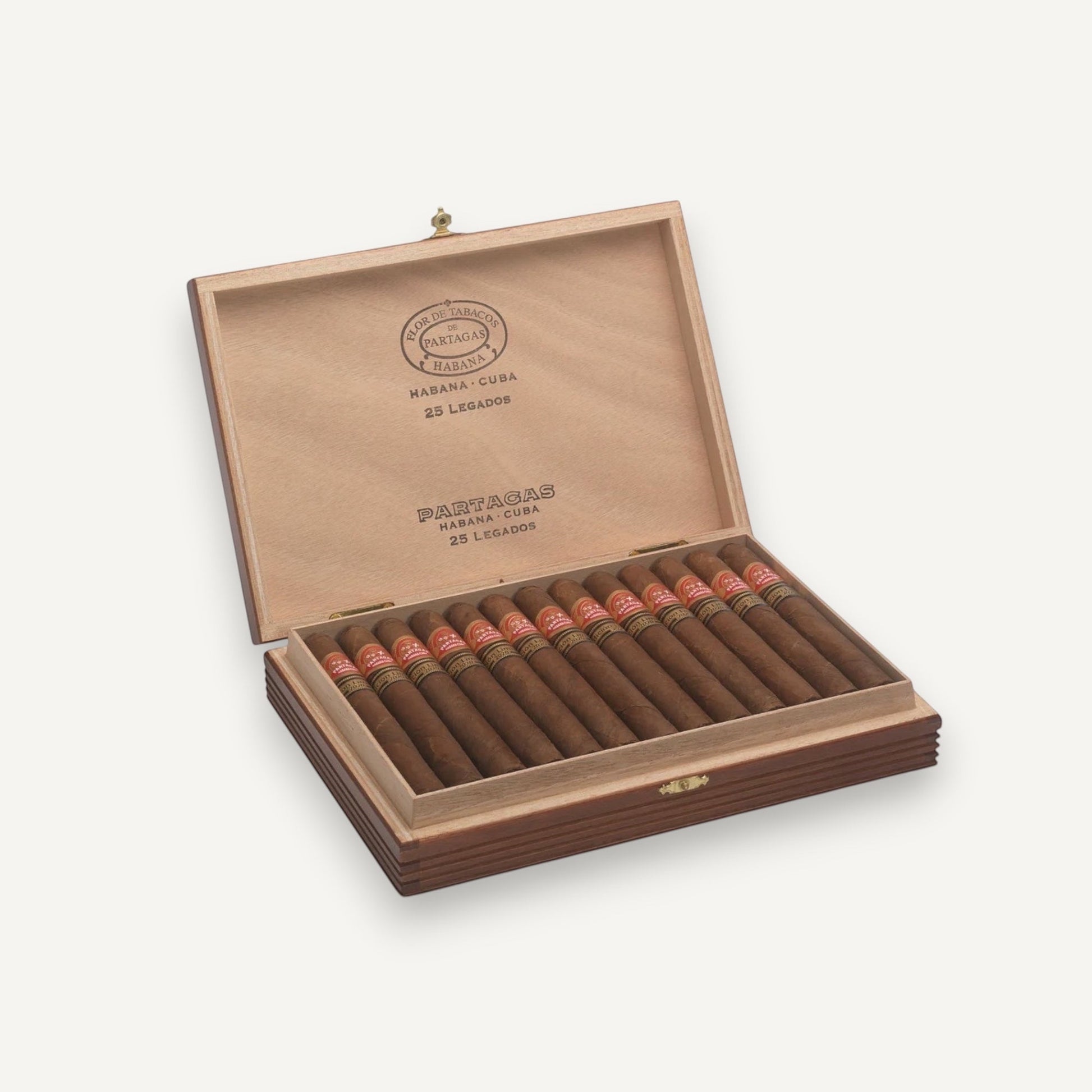 Partagás Legados Limited Edition 2020 Cuban cigar with rich cedar, cocoa, espresso and spice notes.
