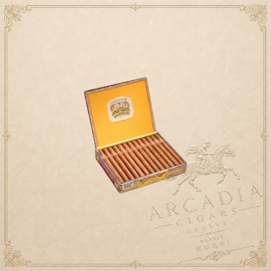 Partagás Lusitanias is a legendary Double Corona offering rich notes of cedar, earth, leather and spice.