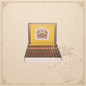 Arcadia Cigars Partagás Belvederes box of Cuban cigars with classic yellow branding and dark tobacco leaves