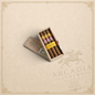 Arcadia Cigars Quai d'Orsay Clemenceau 2020 Edición Regional Francia cigars in a wooden box on a beige background.