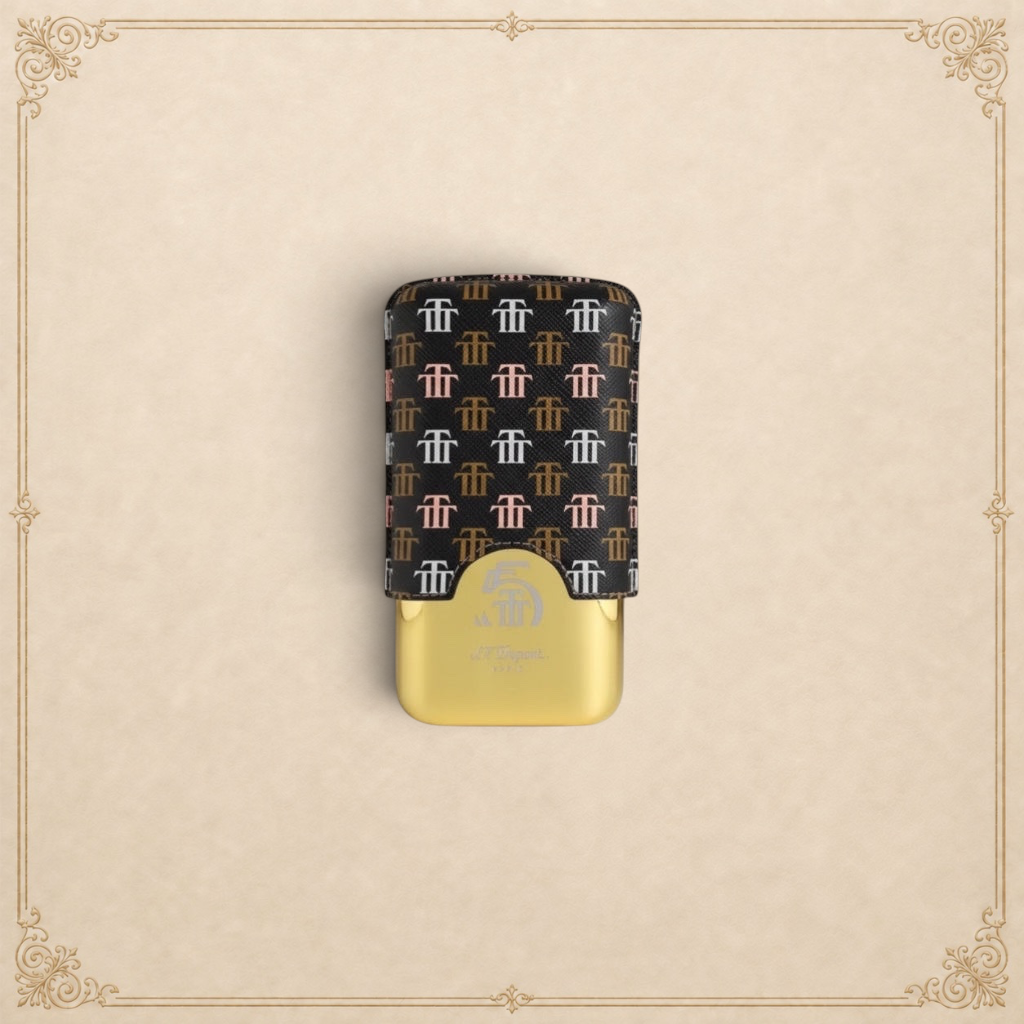 S.T. Dupont Trinidad Leather Cigar Case
