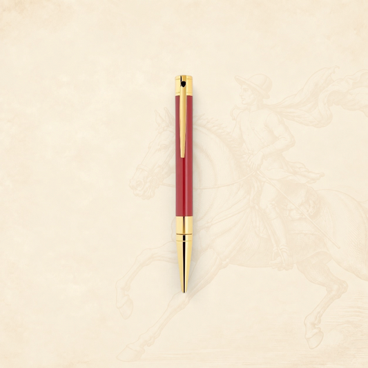 S.T. Dupont D-Initial Ballpoint Pen Dragon - Red