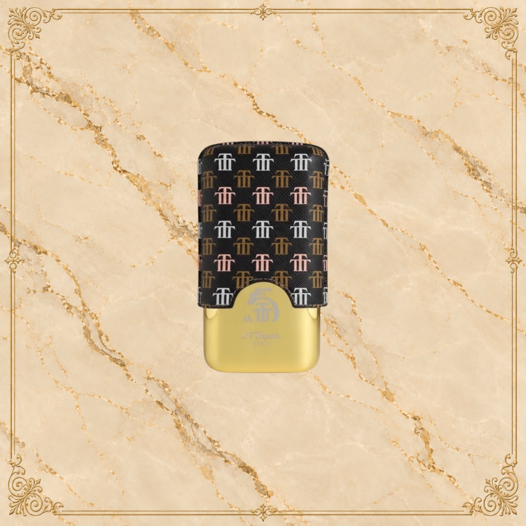 S.T. Dupont Trinidad Leather Cigar Case