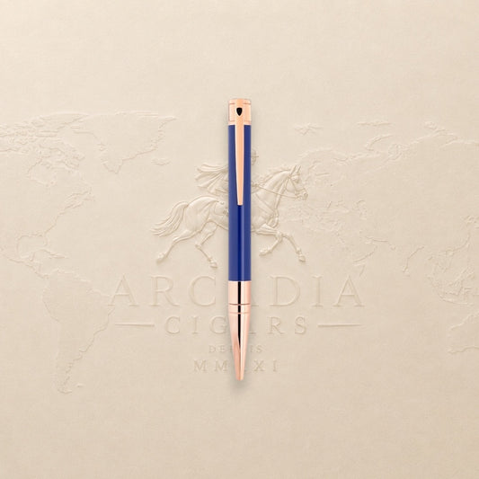 S.T. Dupont D-Initial Ballpoint Pen Dragon Royal Blue