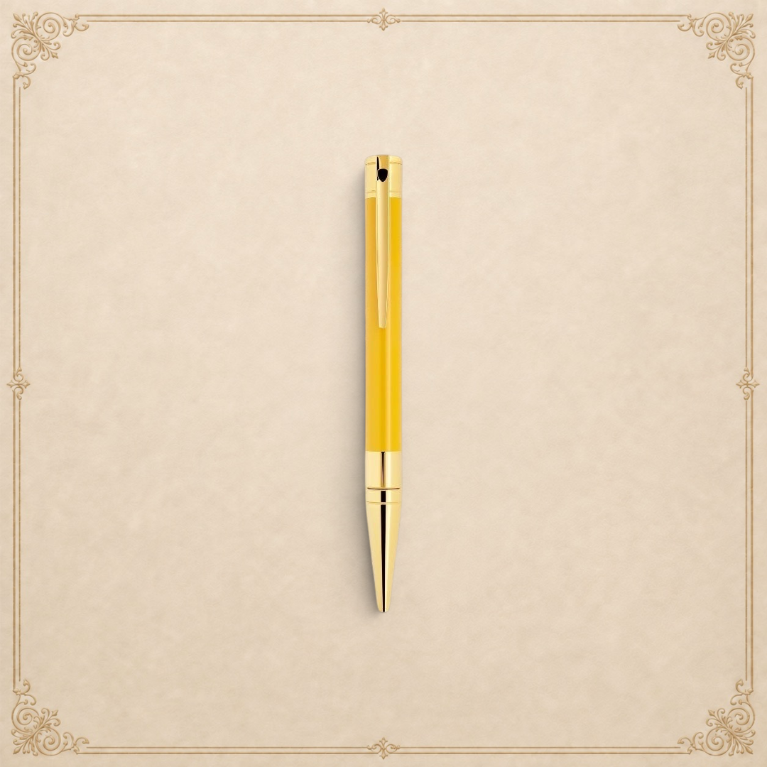 S.T. Dupont D-Initial Ballpoint Pen Dragon - Honey