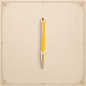 S.T. Dupont D-Initial Ballpoint Pen Dragon - Honey