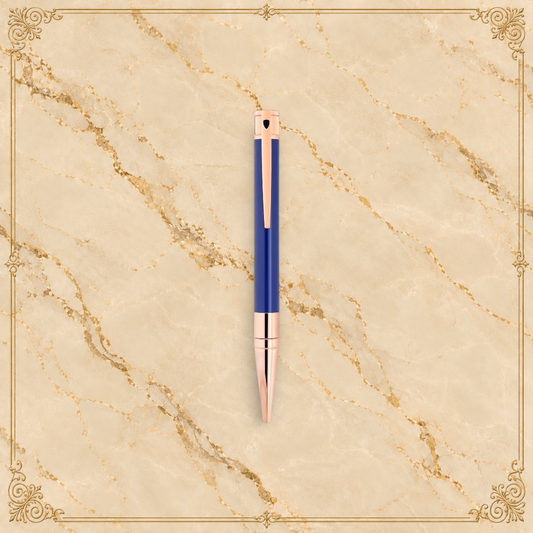 S.T. Dupont D-Initial Ballpoint Pen Dragon Royal Blue