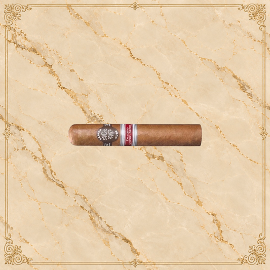 Arcadia Cigars Sancho Panza Omiros 2022 Grecia y Chipre regional edition cigar with detailed band on cream background