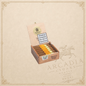 Arcadia Cigars box of 12 Trinidad Topes Cuban Robusto Extra cigars with gold bands and wooden packaging