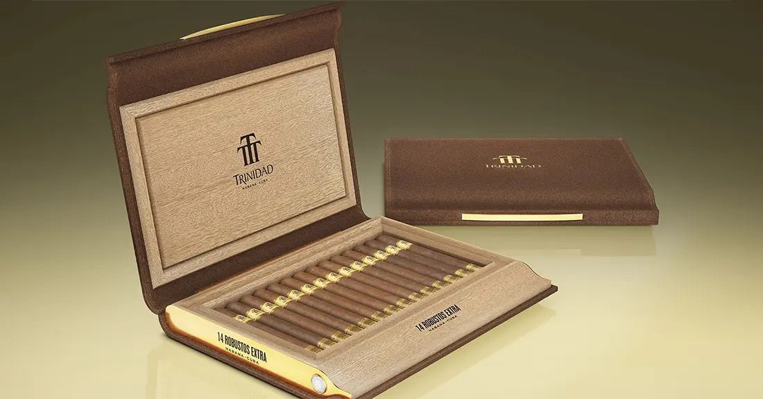 Trinidad Robustos Extra Robusto Extra Travel Humidor