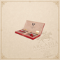 Arcadia Cigars VegaFina Torpedos Year of the Rabbit 2023 limited edition cigar box with red and wood finish