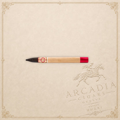 Arcadia Cigars Arturo Fuente Añejo Tres Ocho 8-8-8 cigar with a dark Connecticut Broadleaf Maduro wrapper