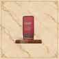 Arcadia Cigars Arturo Fuente Angel's Share Reserva Du Château cigar with its signature red metal case on a map background