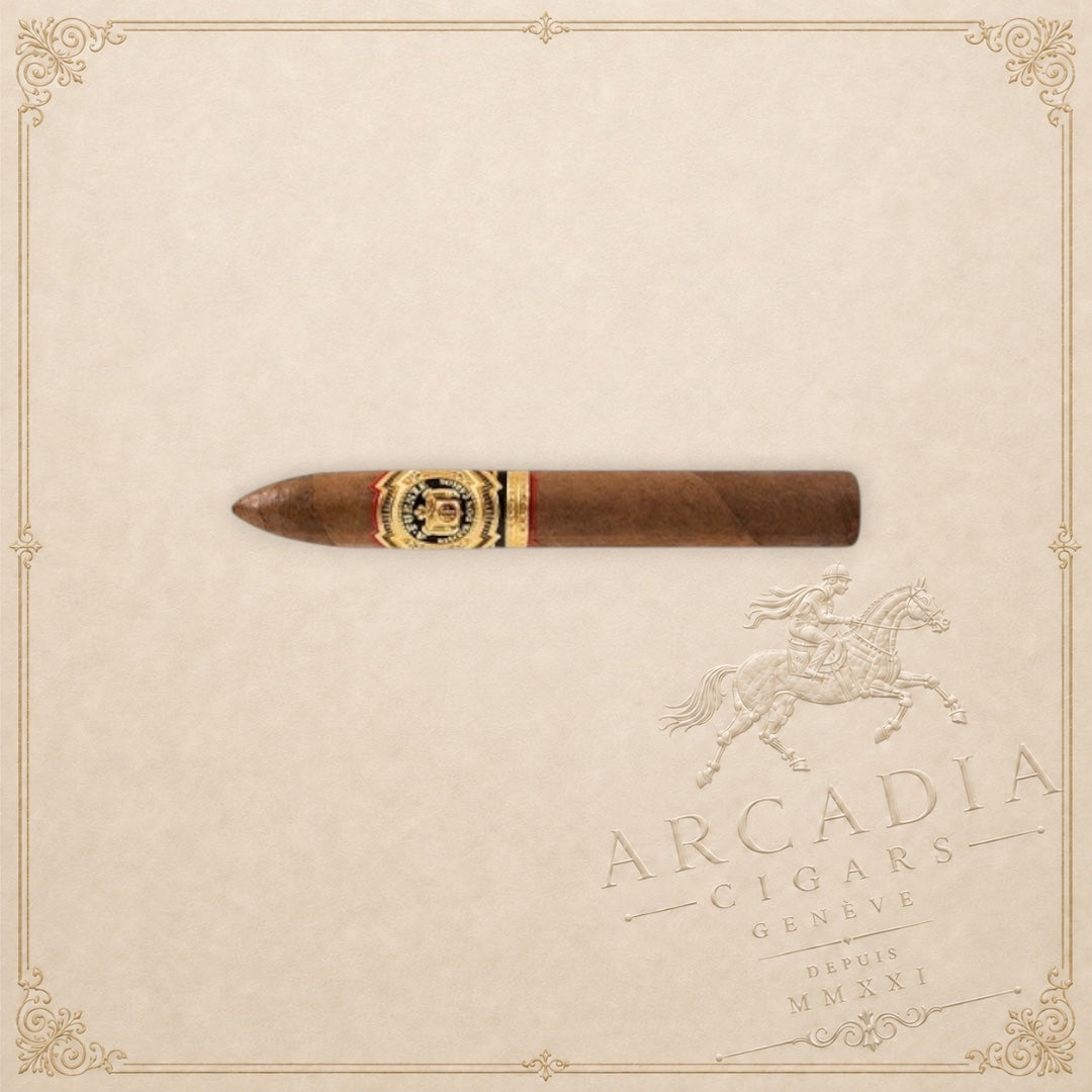 Arcadia Cigars Arturo Fuente Don Carlos Reserva Superior No. 4 cigar with a rare African Cameroon wrapper