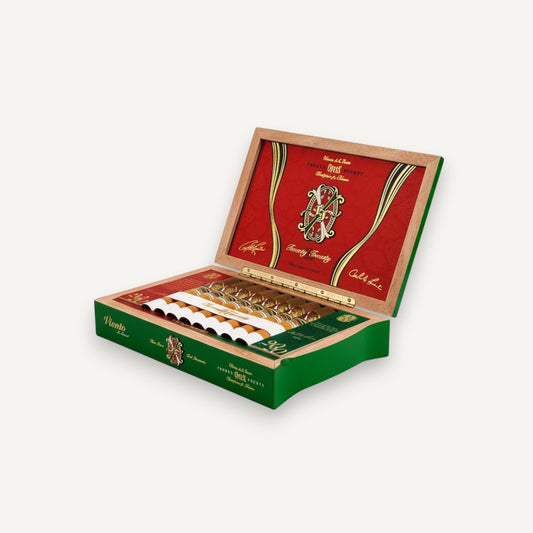 Arcadia Cigars Arturo Fuente Opus X 2020 Viento d’Amor limited edition cigar box, Toro Especial vitola.