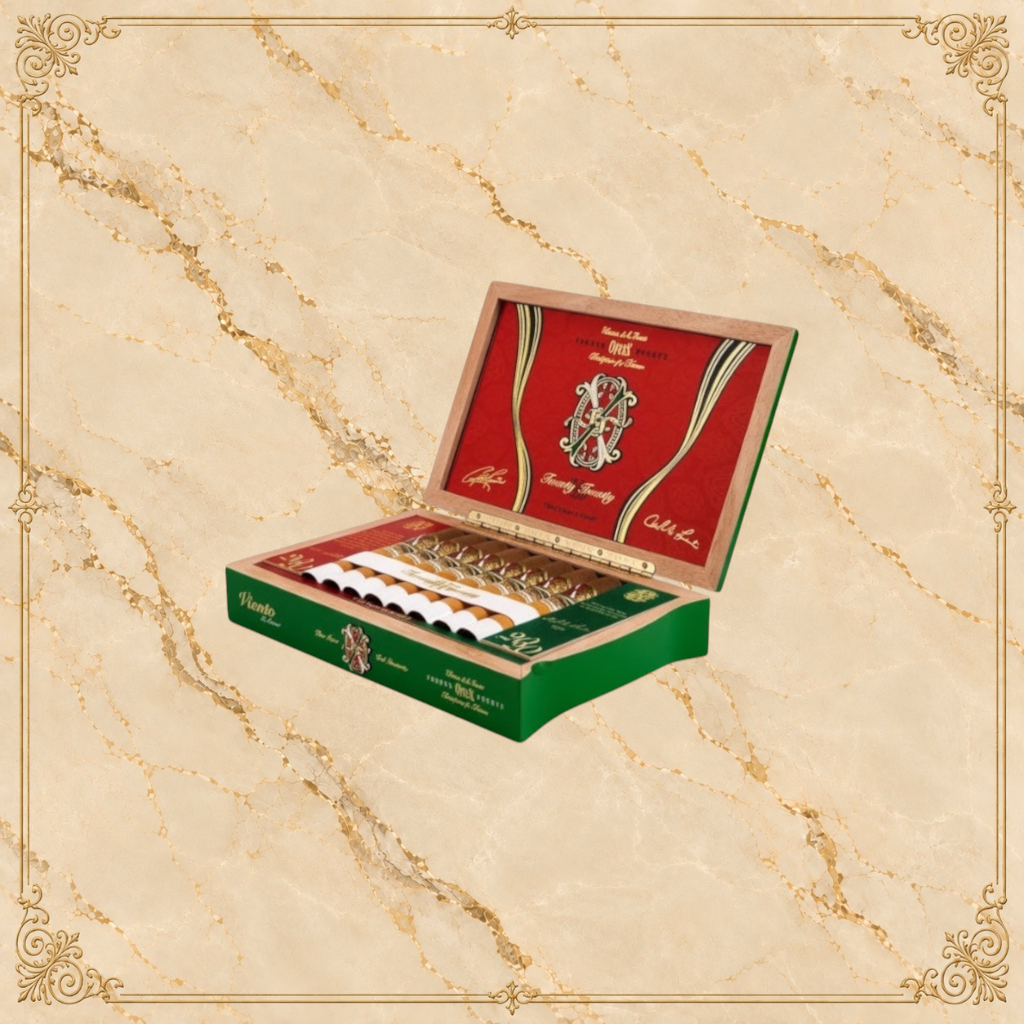 Arcadia Cigars Arturo Fuente Opus X 2020 Viento d’Amor limited edition cigar box, Toro Especial vitola.