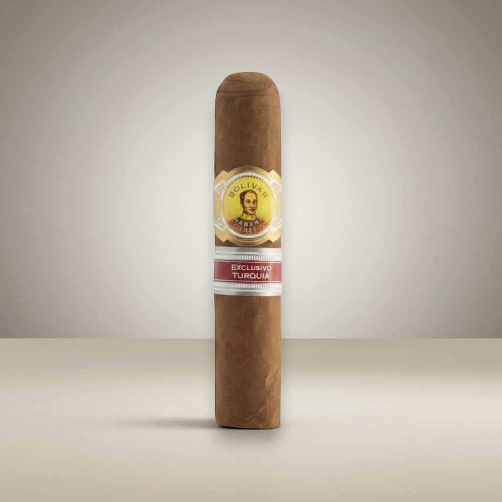 Arcadia Cigars Bolivar Bosphorus RE 2014 Turquia Robusto cigar, medium body, 102mm, Cuban tobacco.