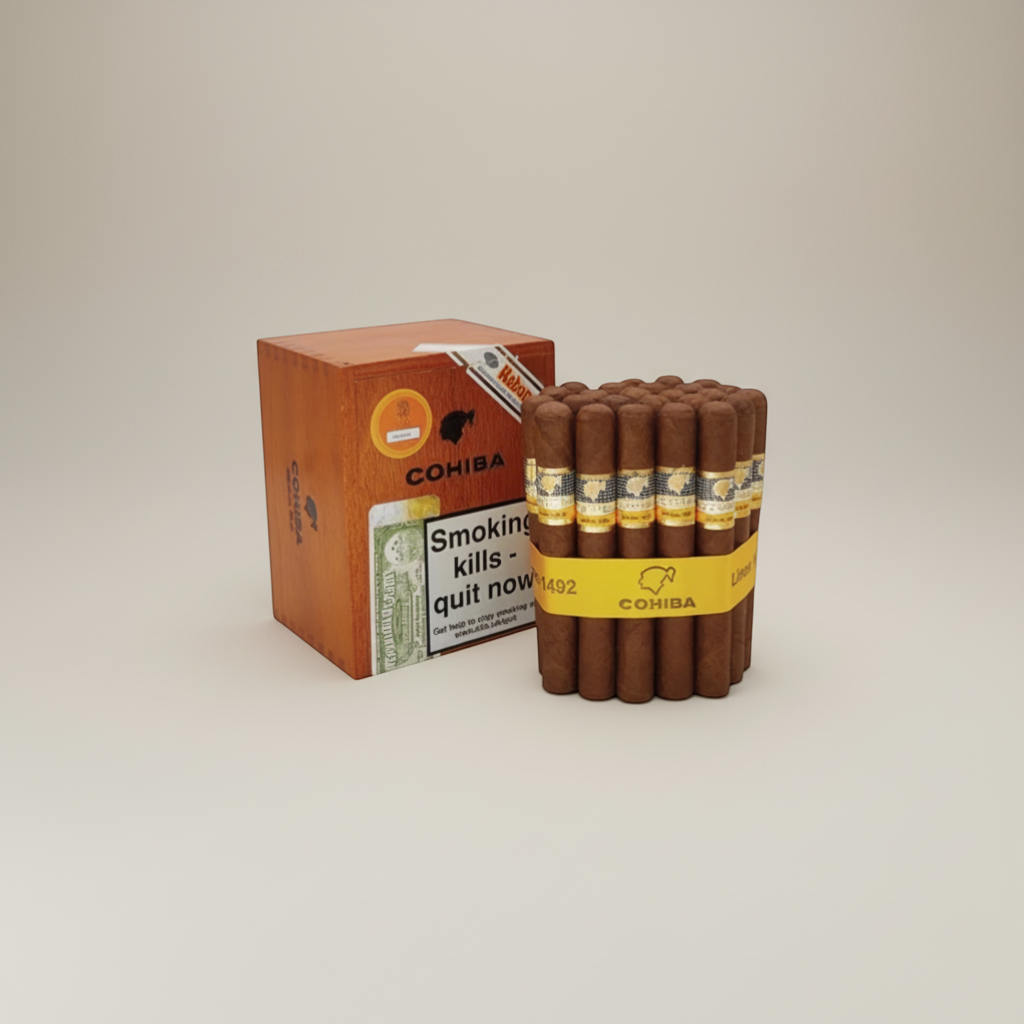 Arcadia Cigars Cohiba Siglo II cigars in a wooden box. Medium-bodied Cuban cigars with a classic format.