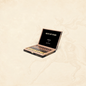 Arcadia Cigars God of Fire Serie B Diademas 56 cigar box featuring premium cigars in a wooden display case