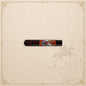 Arcadia Cigars God of Fire Serie B Robusto cigar in a protective black tubo with ornate decorative branding