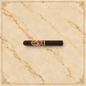 Arcadia Cigars God of Fire Serie B Robusto cigar with a dark wrapper and ornate decorative band